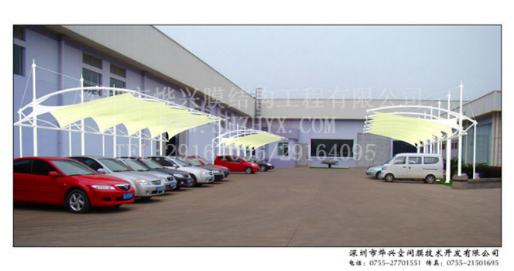 膜結(jié)構(gòu)車棚，如何抗臺(tái)風(fēng)