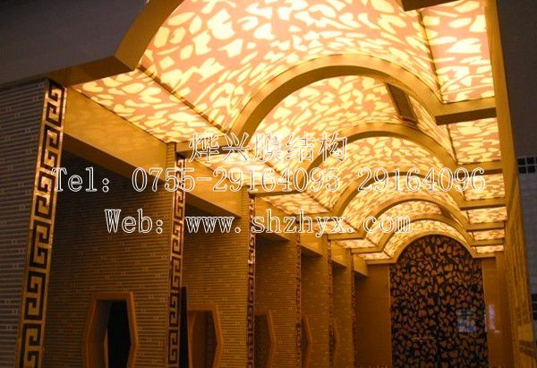 高級(jí)會(huì)館走廊軟膜天花-深圳市燁興膜結(jié)構(gòu)工程有限公司 高級(jí)會(huì)館走廊軟膜天花.jpg