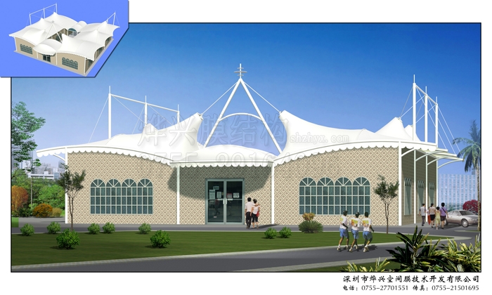 膜結構屋面屋頂 設計-深圳市燁興膜結構工程有限公司 膜結構屋面屋頂 設計.jpg