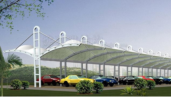 膜結(jié)構(gòu)停車棚鋼結(jié)構(gòu)生銹了，該腫么辦？