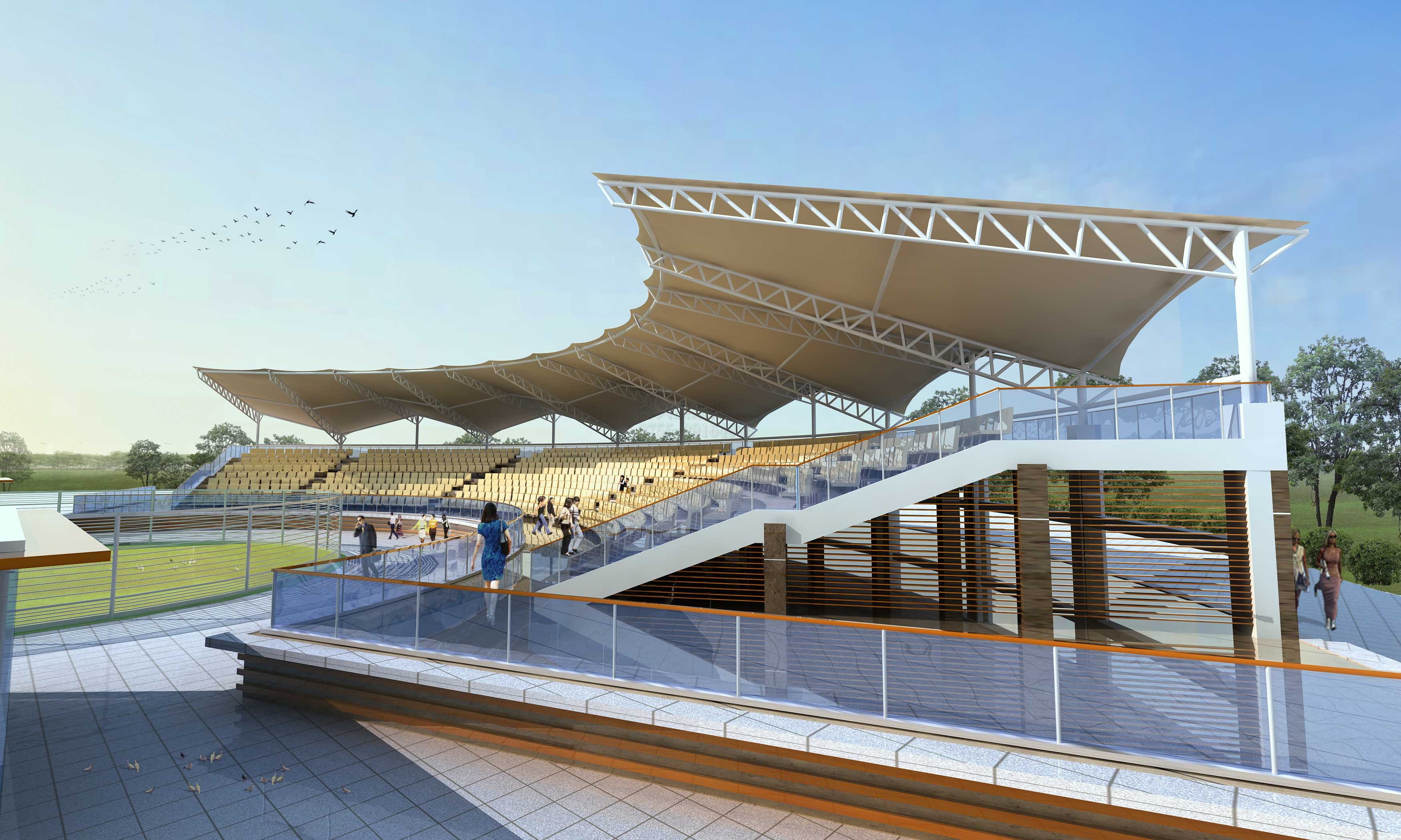 膜結(jié)體育看臺