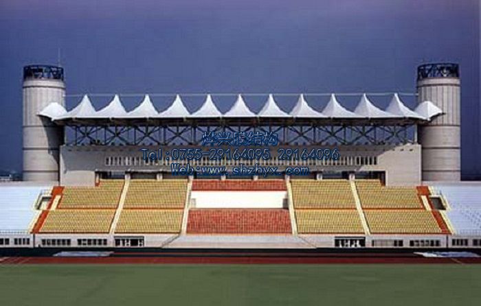 膜結(jié)構(gòu)看臺(tái)完美變身，你準(zhǔn)備好了嗎？