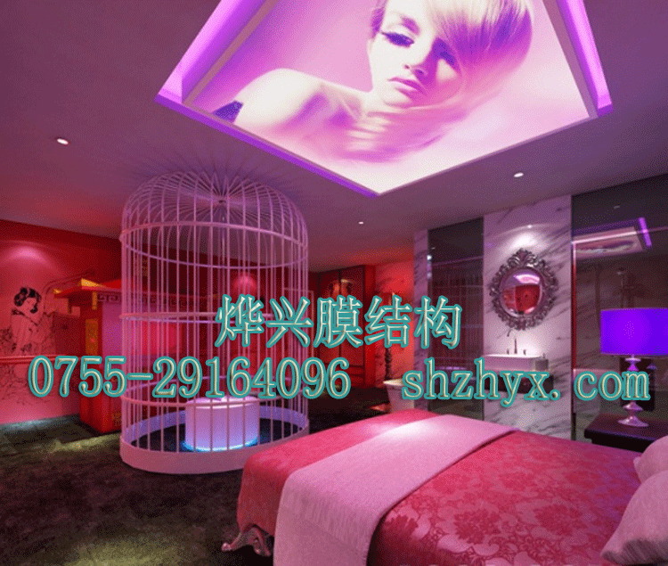 室內(nèi)軟膜天花背景墻，唯美得發(fā)光
