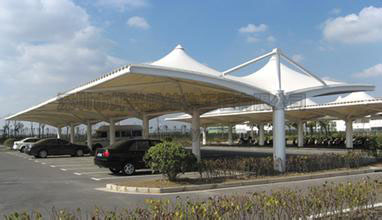 不看不知道，膜結(jié)構(gòu)車棚的好處這么多