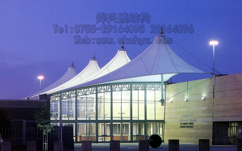 拒絕死板，張拉膜結構給你多樣化的美