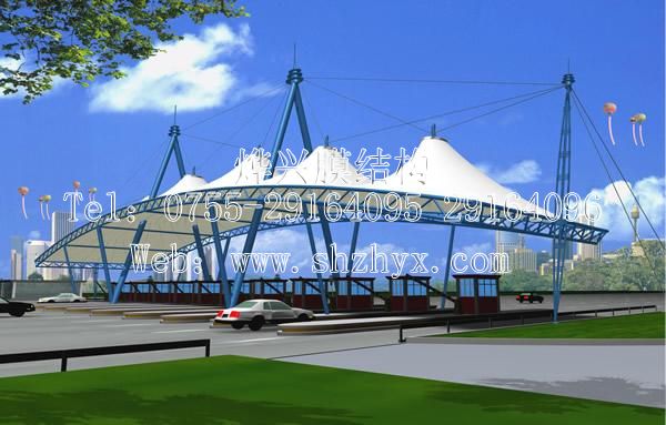 多樣化的張拉膜，現(xiàn)代建筑的首選