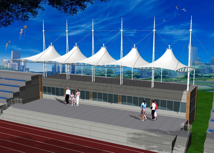 膜結(jié)構(gòu)看臺